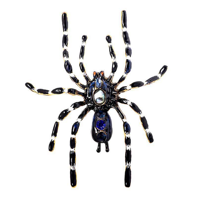 Personalized Exaggerated Big Spider Brooch Pin Men'S And Women'S Suit Accessories