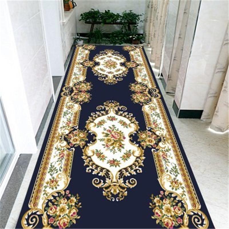 Moroccan Tribal Style Hallway Rug Household Bedside Rug, Suitable for Living Room Bedroom Sun Room Hardwood Floor Mat, Home Decor