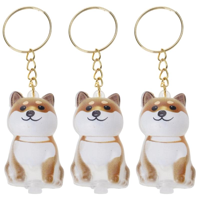 2/3/4/5/10 Pezzi Portachiavi Memoriale per Animali Domestici Con Raccoglitore Peli Trasparente Regalo Perfetto Per Proprietari di Gatti e Cani in Lutto Portachiavi Ricordo