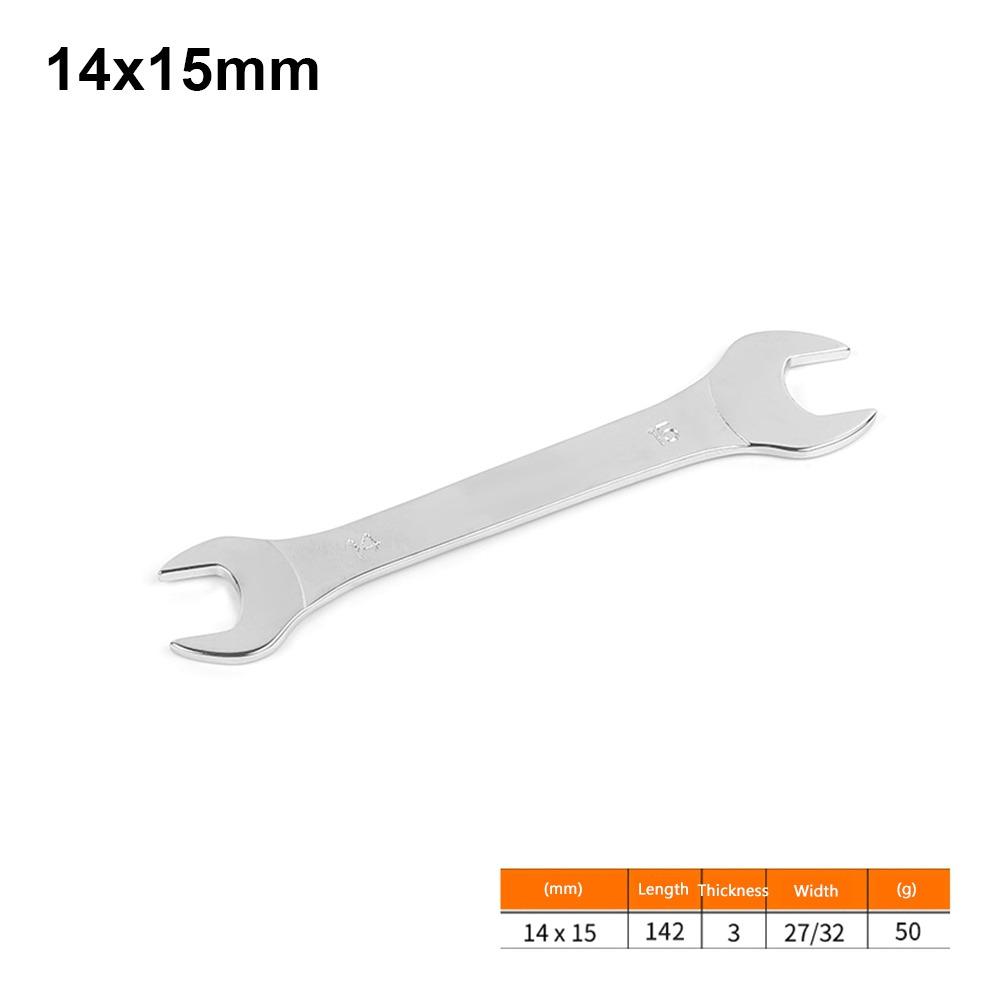 1Pcs 6-32mm Flat Wrench Tool Hi-Spec Double-end Fixed Spanner  Car Bicycle Repair Tool