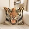 Ferocious Tiger Pillow Case For Living Room Sofa Bedroom Home Decor Cushion Cover
