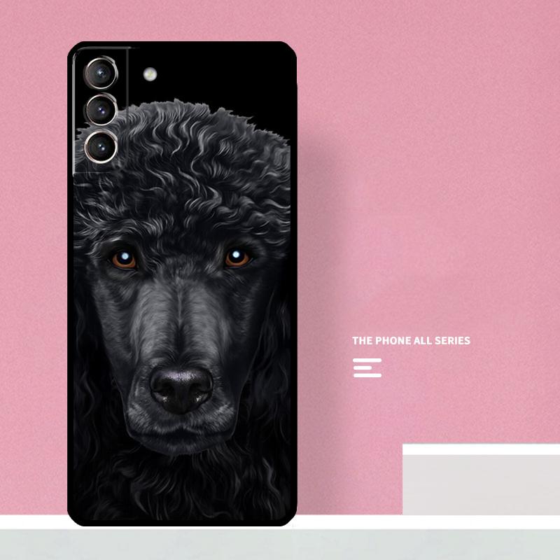 Poodle Dog Phone Case For Samsung Galaxy S25 Ultra S20 S21 S22 S23 S24 Plus S9 S10 S24 FE Cover Coque
