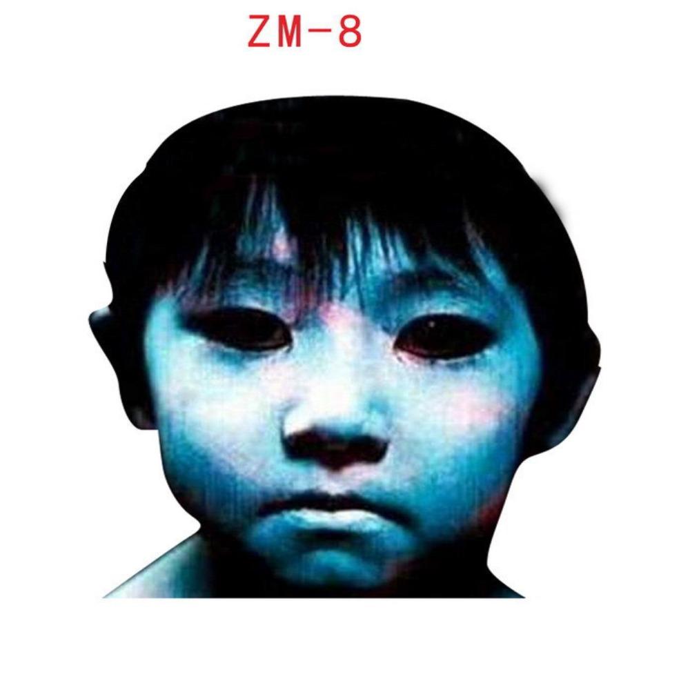 Scary Car Sticker Devilish Rear Window Sticker Decoration Car Vinyl Sticker Car Rear Window