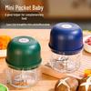 JLL7003 Rechargeable Mini Garlic & Food Processor for Scallions, Ginger, Meats, & Baby Food