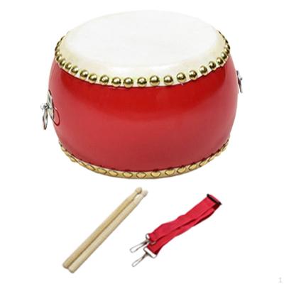 Wooden Drum Toy Percussion Teaching Sensory Musical Instrument Rhythm Hand Kids Set