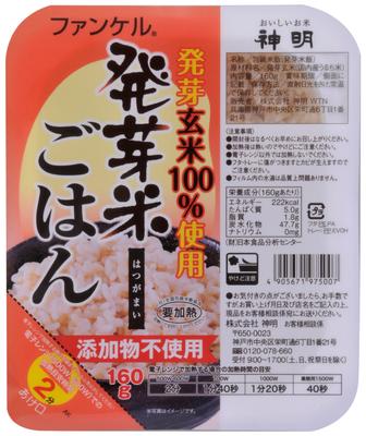 Shinmei FANCL ryż kiełkowany x 1P x 24 (kawałki 160g)