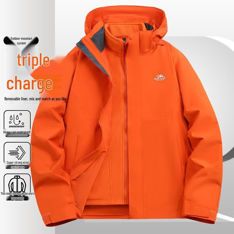 Pierre Cardin Unisex 3-in-1 Outdoor Jacket XL