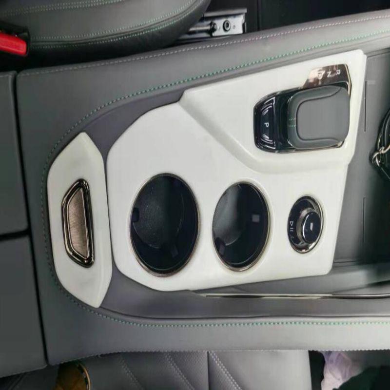 Zeekr 001 Interior Trim Set: Gear Shift Frame, Door Bowl, Glass Lift, Steering Wheel Panel, Sill Strip