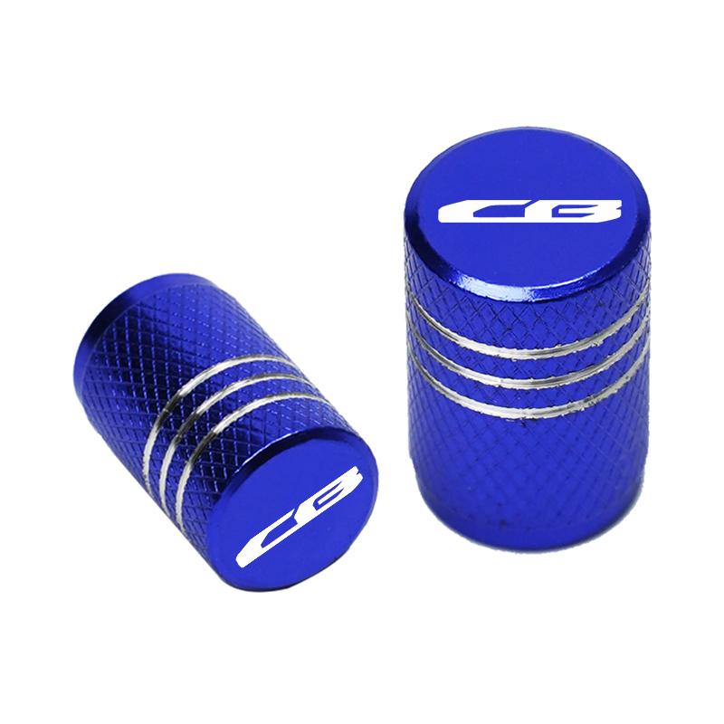 For Honda CB125R CB150R CB190R CB250R CB300R CB400 CB500X CB500R CB650F CB1100 Motorcycle Tire Valve Air Port Stem Cover Caps ZOPJT1