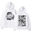Rock Music Men's and Women's Hoodies Casual Fashion Retro Hoodies Warm and Comfortable Tops Jerez Retro Music