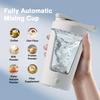 450ml Electric Self-Stirring Coffee Cup-Portable Protein Shaker & Mixer for Travel/Home, Auto Mix Mug with Rechargeable Battery