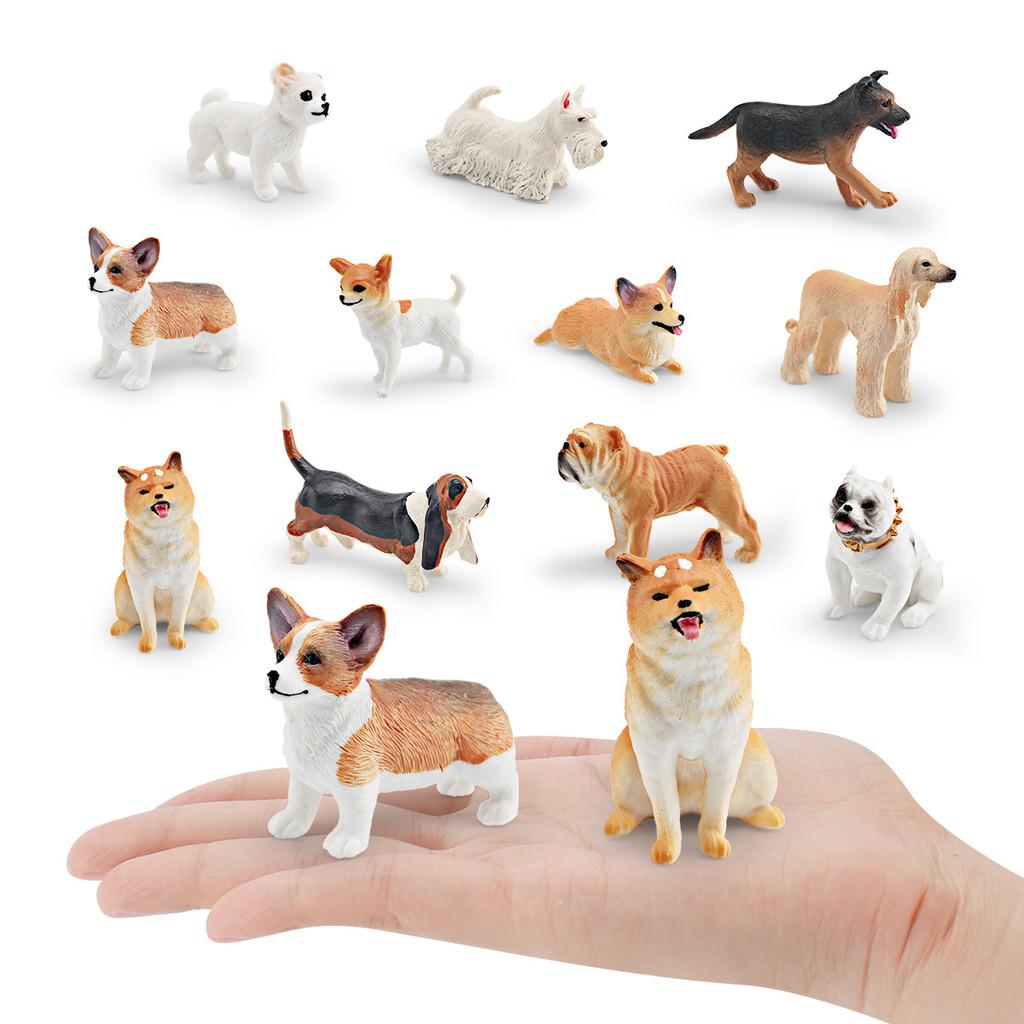 Shiba Inu Pvc Dog Model For Kids Educational Collectible Toy With Realistic Appearance