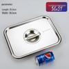 Handon Stainless Steel Food Pan with Lid and Handle