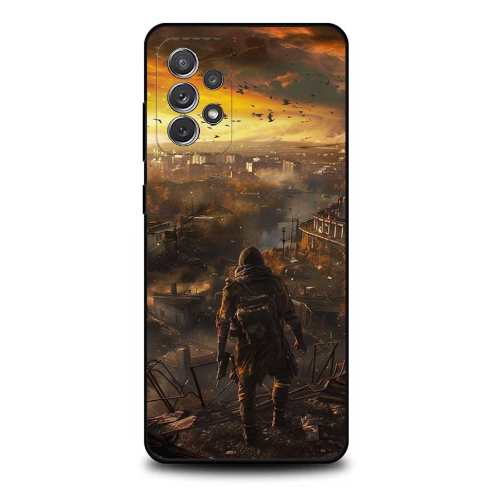 D-Dying L-Light Game Phone Case For Samsung S 25,24,23,22,30,21,10,9,Ultra,Plus,Lite,FE,4,5G Black Soft Case