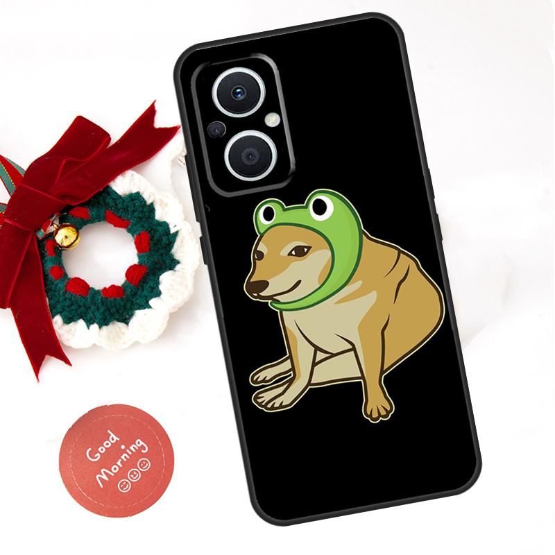 Cheems Doge Funda For OPPO Reno 8 Lite 10 11 12 13 14 Pro 11F 12F 13F 14F OPPO Find X8 X5 X6 X9 Pro Case