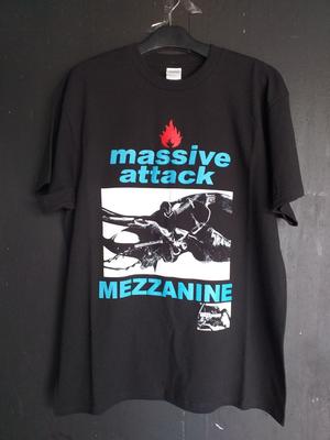 Masivní Attack Reprints Tričko Vintage Kapela Hudební Tričko Oboustranné S-5XL Unisex Tričko