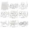 Exquisite Flower Cutting Dies Metal Embossing Die Cuts Decorative Stencil for Gift Card Making DIY Scrapbooking Albums