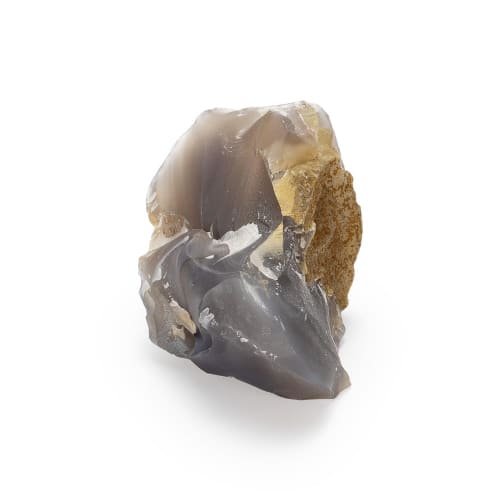 Small Flint (for 3-inch Fires) from Buddhist Altar Shop Takita Shoten, Approx. 5cm X 3cm, Ideal for Starting Fires, Agate, Certificate Included