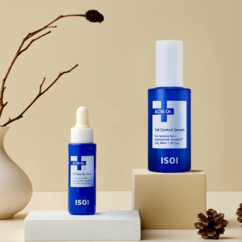 isoi ACNI Dr. 1st Speedy Set - Intensive Trouble Care Duo (Serum 40ml + Spot 14ml)