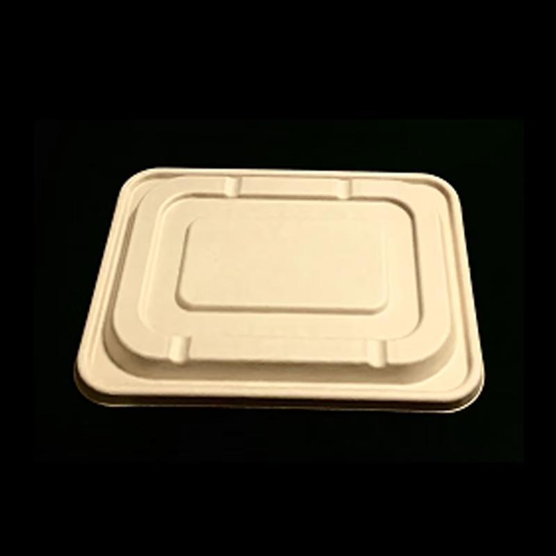 ShouHe Biodegradable Disposable Compartment Lunch Boxes & Lids