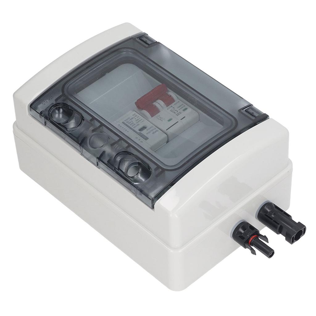 PV Combiner Box IP65 Waterproof Solar Photovoltaic Combiner Box with DC500V 32A Circuit Breaker
