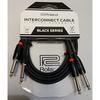 Roland Roland Black Series Cable RCC-5-2814 1.5m TS Phone (Dual) - TS Phone (Dual)