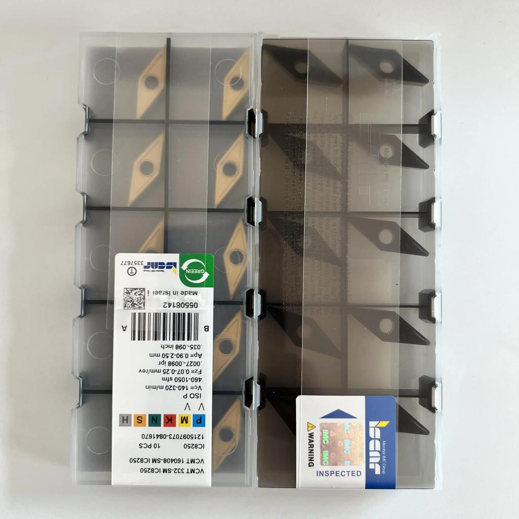 VCMT160408-SM IC8250   Industrial Indexable Carbide Inserts 10 Pcs