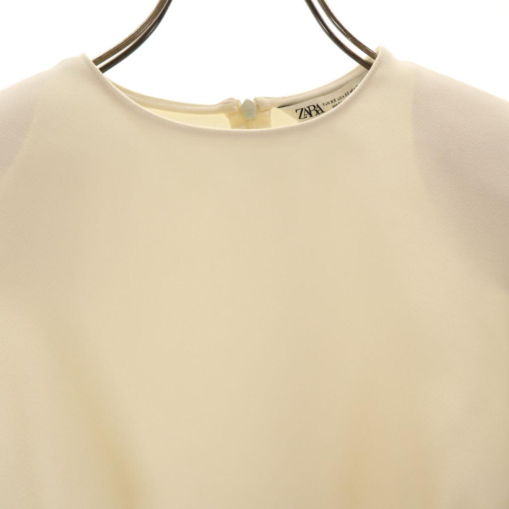 Zara Long Sleeve Cut XS Ivory Women Used