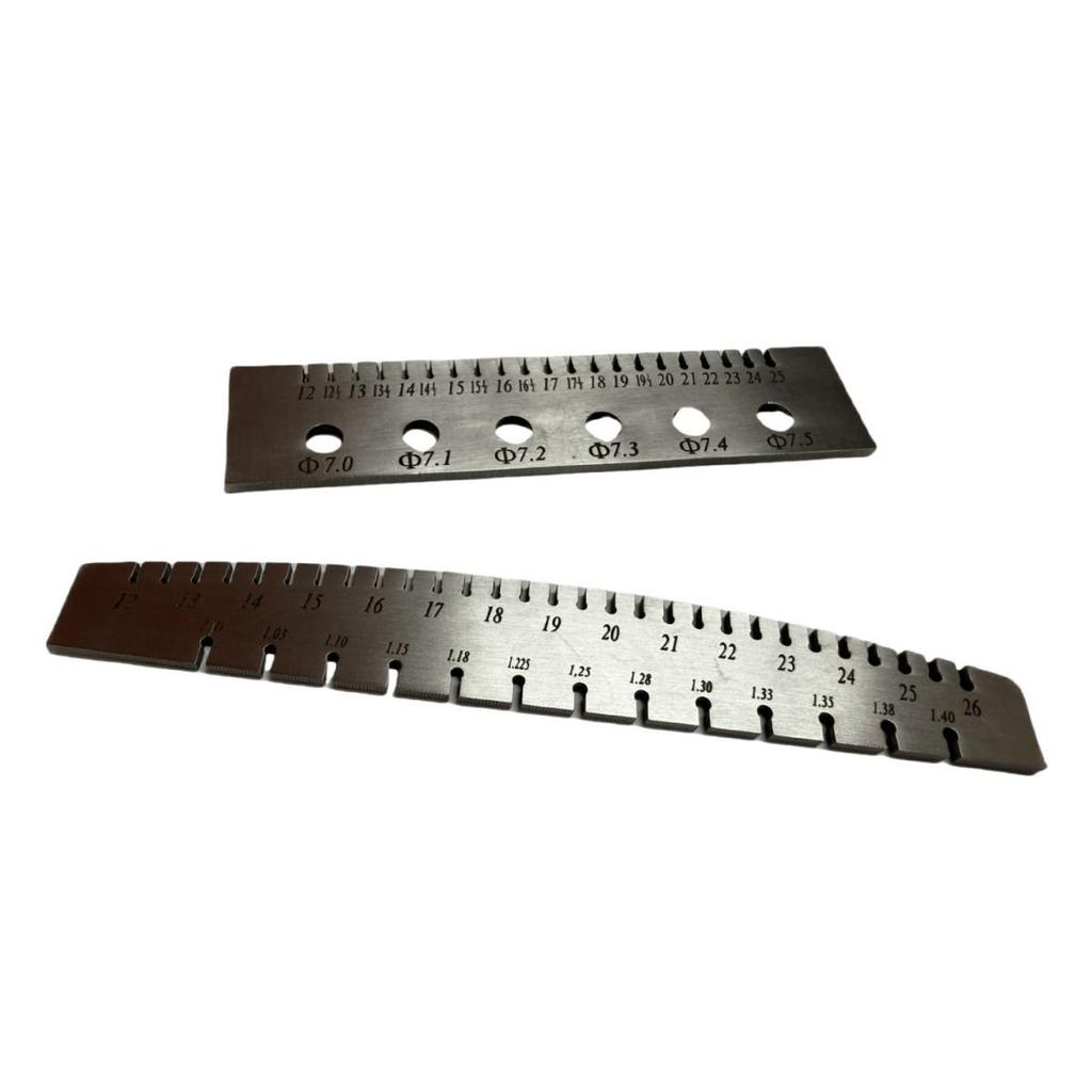 Zestaw narzędzi do pomiaru fortepianu i miernik grubości strun Shinda