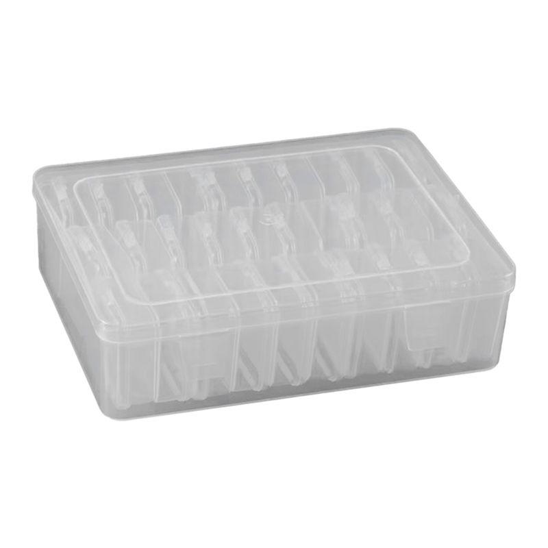 

AEE2-DIY Diamondpainting Embroidery Storage Box, With 30 Squares For Beads And Accessories Display.