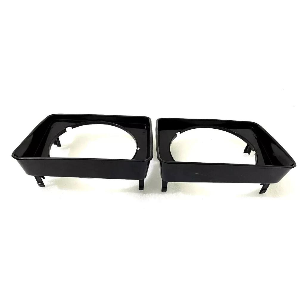 Suzuki Samurai Jimny Sierra SJ410 Headlamp Headlight Bezel Set Black |Fit