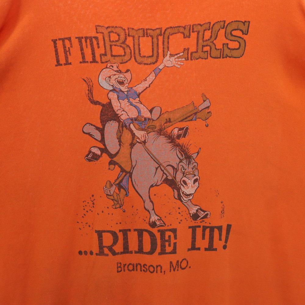 SCHOONER BAY 80s Made In USA Vintage Short Sleeve Single Stitch T-shirt Men's Used