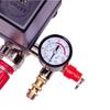 90-120Psi Air Compressor Pressure Control Switch Valve Manifold Regulator Gauges