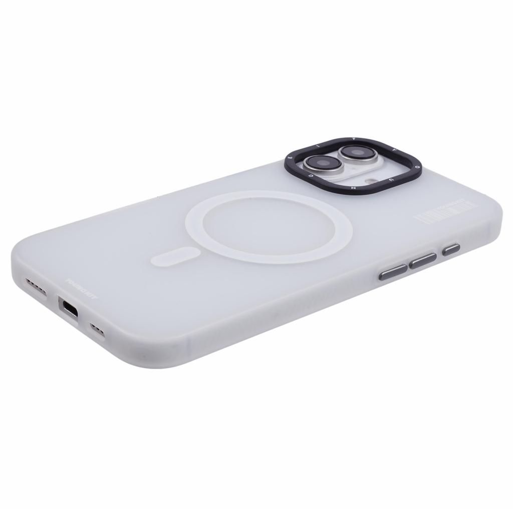 YOUNGKIT For iPhone 16 Pro Matte Case Compatible with MagSafe PET+TPU Shockproof Phone Cover