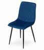 TURIN chair - navy blue velvet x 4