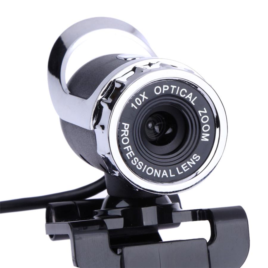 Webcam USB 12 megapíxeles de alta definición cámara Web Cam 360 grados