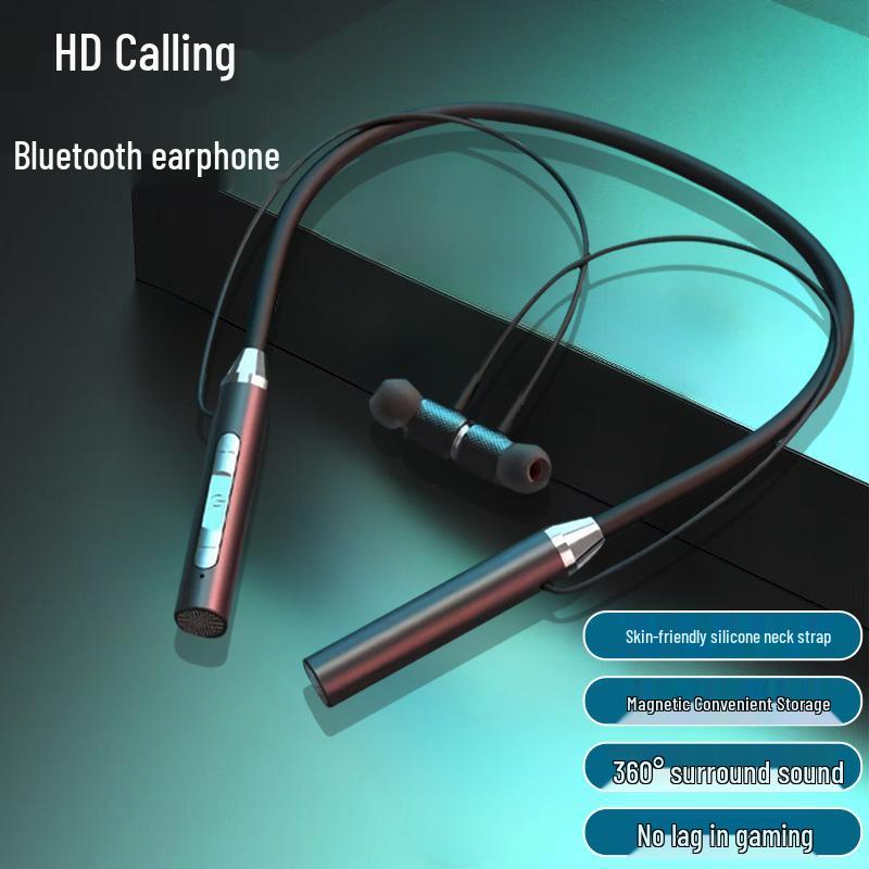 Wireless Neckband Sports Earphones - G01: In-Ear, Long Battery, Gaming & Running Bluetooth Headset