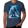 Snowy Owlbearfunny Tshirt Daily Wear Plain Short Sleeve Shirt