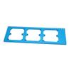 86 Type Wire Box Template Aluminum Alloy 86 Type Socket Box Hole Die for Office Shopping Mall Hotel