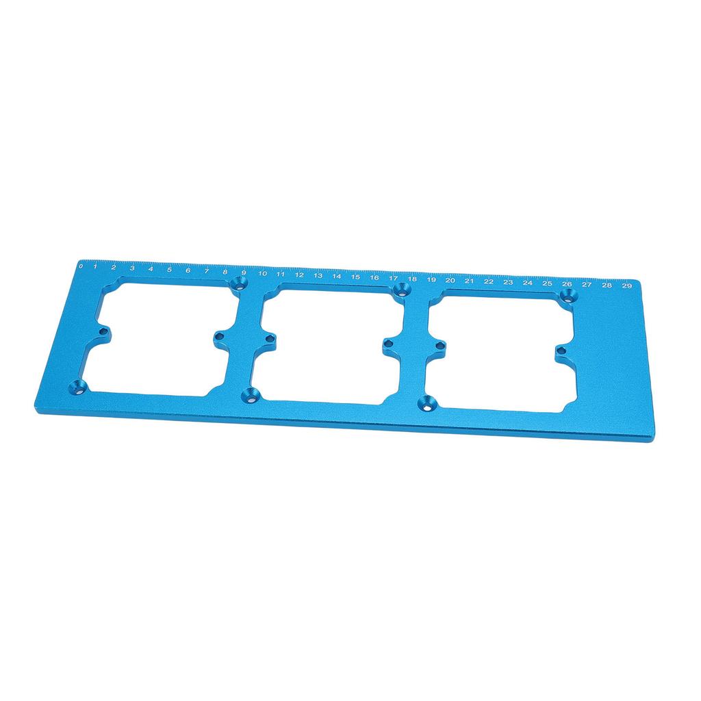 86 Type Wire Box Template Aluminum Alloy 86 Type Socket Box Hole Die for Office Shopping Mall Hotel