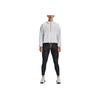Under Armour Solid Print Woven Hooded Jacket Women Outerwear White 1377550-100