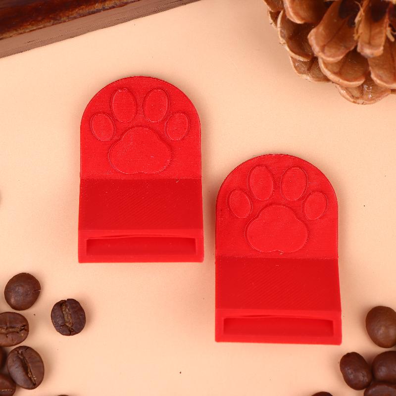 2Pcs Cat Food Can Opener Pet Cog Food Bottle Opener Portable Non-Slip Easy Grip Easyclean Material Kitchen Tools