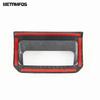 Armrest Box Storage Box Switch Cover Trim For Toyota Highlander Kluger XU70 -2025 2026 Carbon Fiber Accessories Car Styling