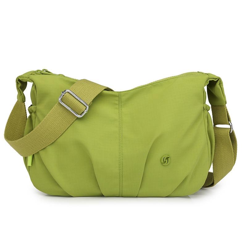 Crossbody Bag Multi-layer Women's Bag Spring New Women's Leisure Bag Lightweight Nylon Bag Single Shoulder Diagonal Span Women's Bag