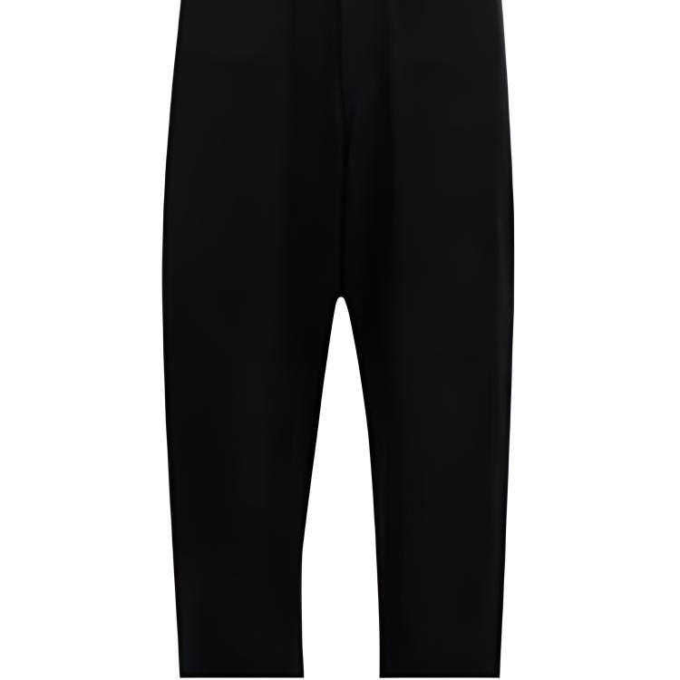 Y-3 Letter Logo Lace-Up Casual Pants Men pants Black IV5574