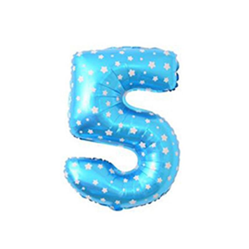 32 Zoll große Folien-Geburtstagsballons, Zahlenballonfiguren, alles Gute zum Geburtstag, Partydekorationen, Kinderballon, Geburtstagsluftglobos