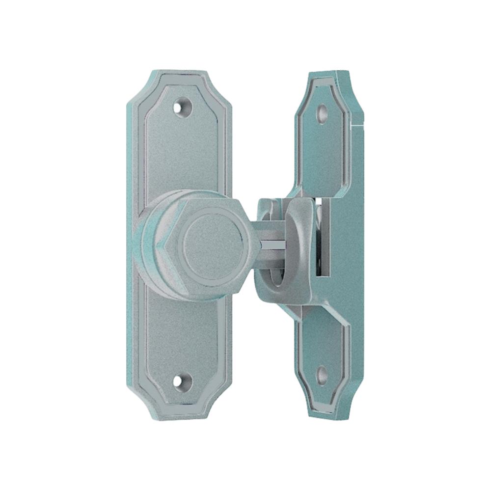 90 180 Degree Luminous Door Buckle Safety No- punching Door Catch Bolt Anti-theft Zinc Alloy Door Hasps Bathroom