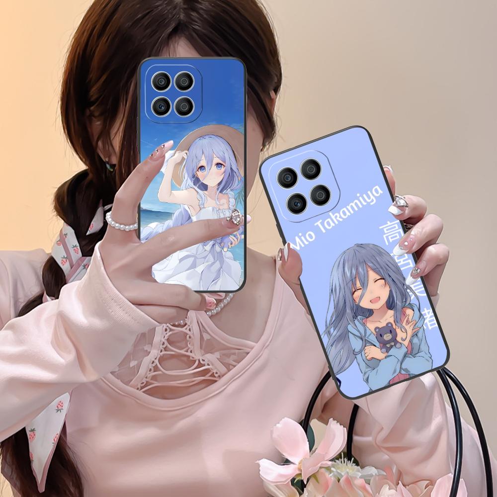 Date a Live Mio Takamiya Matte Mobile Phone Case for Honor 90 80 70 60 50 30 20 10 9 8 7 Pro S SE Lite 5G Colorful Printing