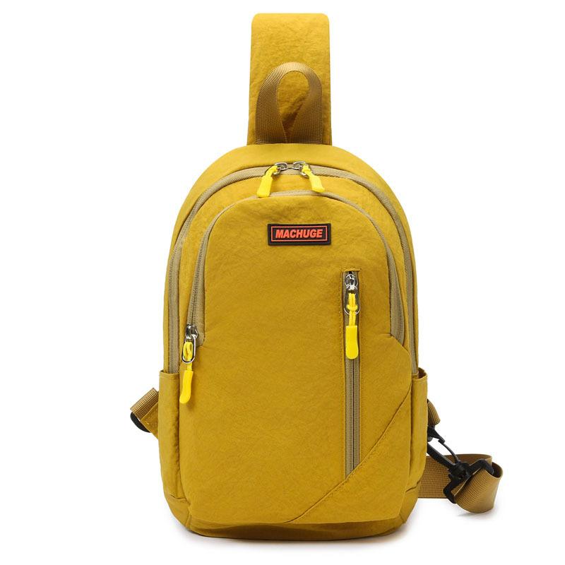 Japanese literary and artistic small fresh commuter travel men's and women's casual chest bags, new trendy sports shoulder crossbody bags