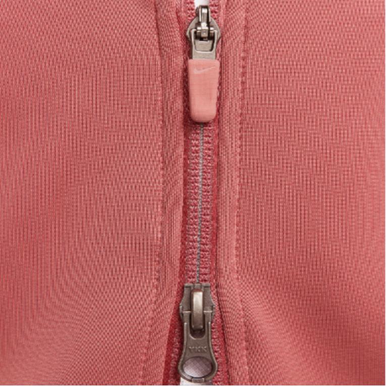 Nike Solid Color Stand Collar Zipper Short Jacket Women Jackets Rust CV4702-691